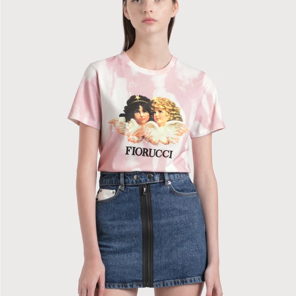 Fiorucci Women’s Tie-Dye Angel Graphic Tee